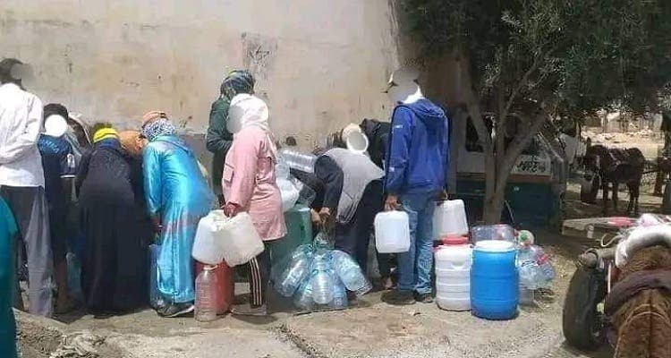 أزمة العطش بسطات تدق باب الوزير بركة