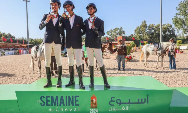 أسبوع الفرس 2024..الفارس يونس لمنوني يفوز بلقب بطولة المغرب