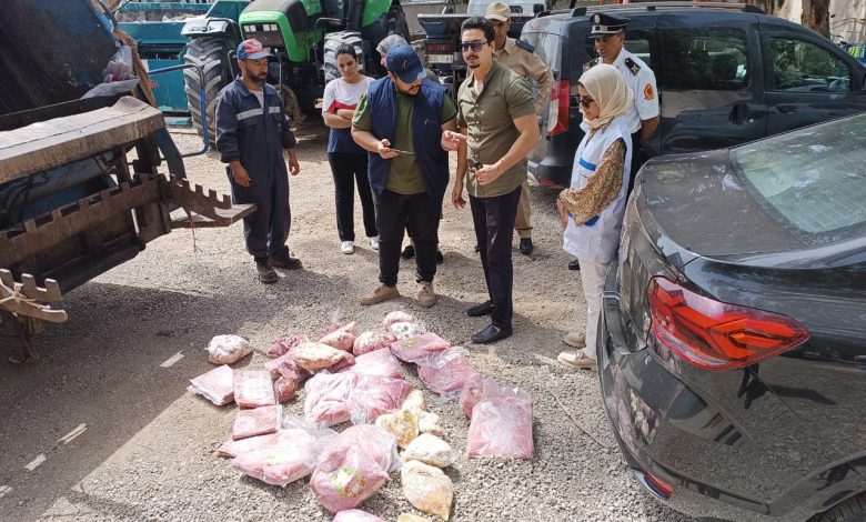 السعيدية.. حجز عشرات الكيلوغرامات من اللحوم والمواد الغذائية الفاسدة