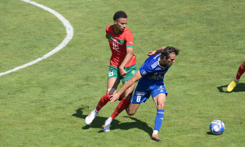 المنتخب الوطني الأولمبي يفوز وديا على فيلفرانش بوجولي الفرنسي