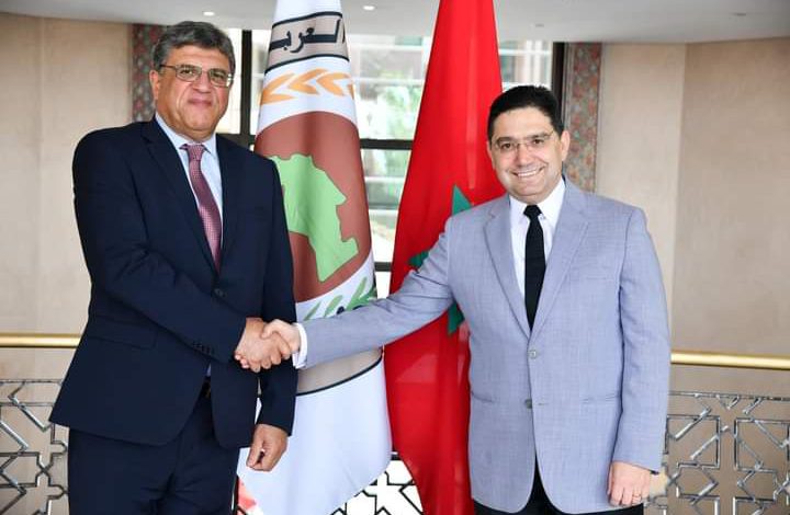 بوريطة يستقبل الأمين العام لاتحاد المغرب العربي