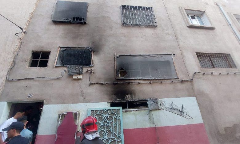 شاحن هاتف نقال يتسبب في حريق شقة بفاس