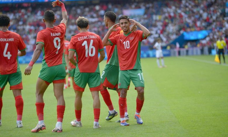 4 أرقام تاريخية للمنتخب المغربي في أولمبياد باريس