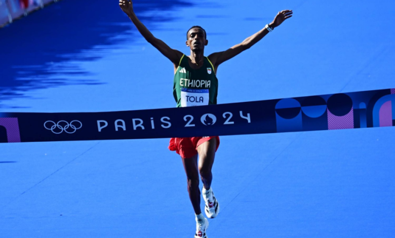 أولمبياد باريس 2024.. الإثيوبي تاميرات تولا يحرز ذهبية الماراثون