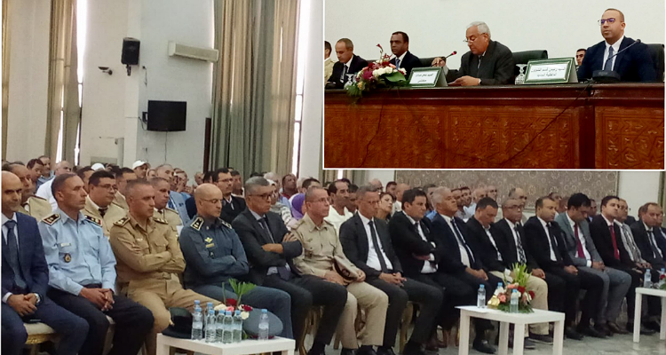 عامل مكناس يترأس حفل تنصيب رجال السلطة الجدد