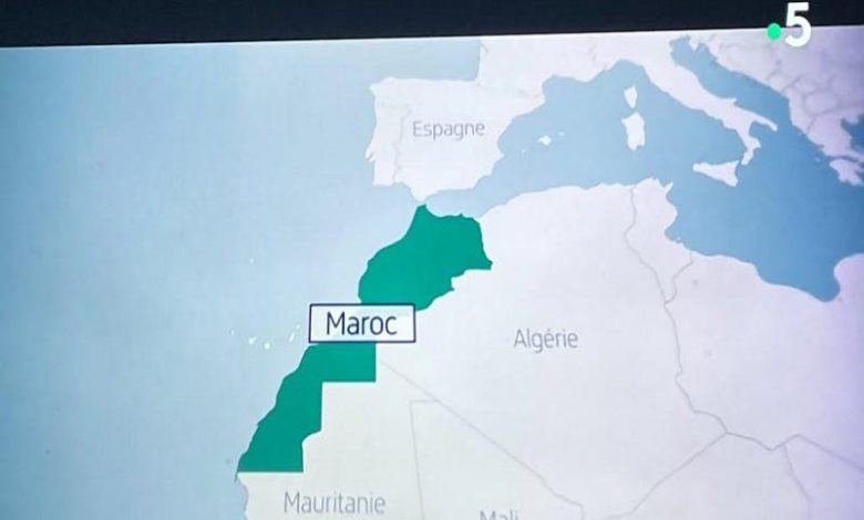 فرنسا تُبرز خريطة المغرب الكاملة