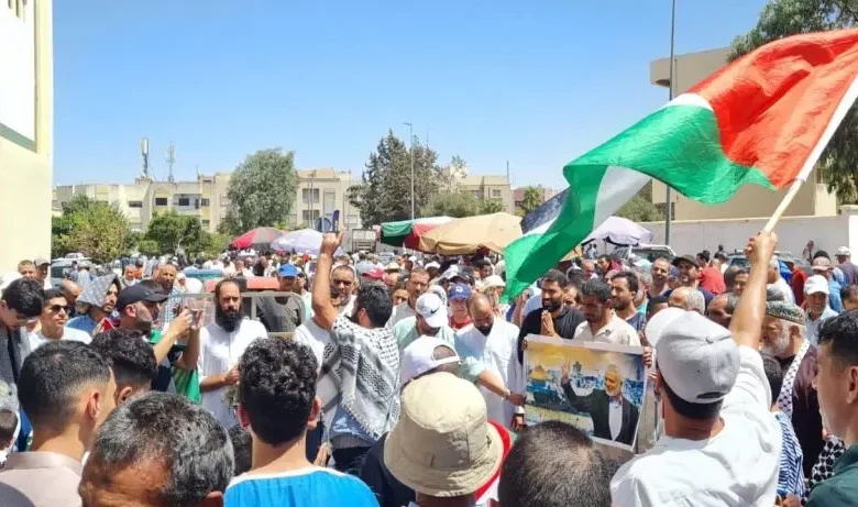 وقفات احتجاجية بالمدن المغربية تنديدا بالعدوان على غزة