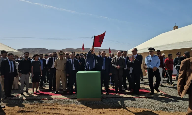 وزير الفلاحة صديقي يعطي انطلاقة مشروعي الزعفران و الصبار (الهندية) باقليم جرسيف (صور)