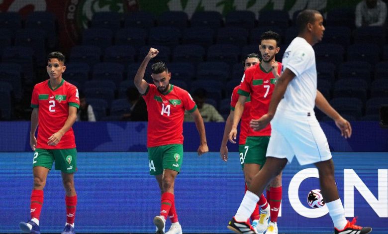 فيفا يختار “رجل مباراة” المغرب وبنما في في كأس العالم لـ”الفوتسال” (صور)