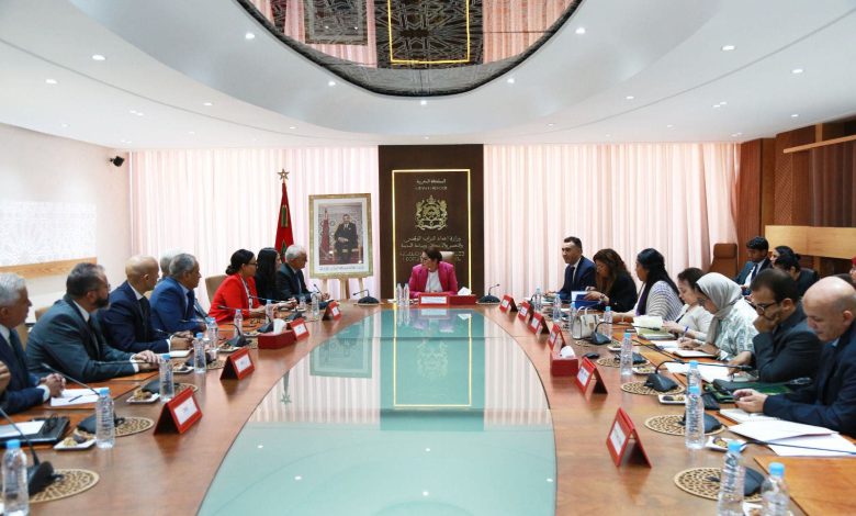 “المنصوري” تستقبل المكتب الجديد لمجلس هيئة المهندسين المعماريين