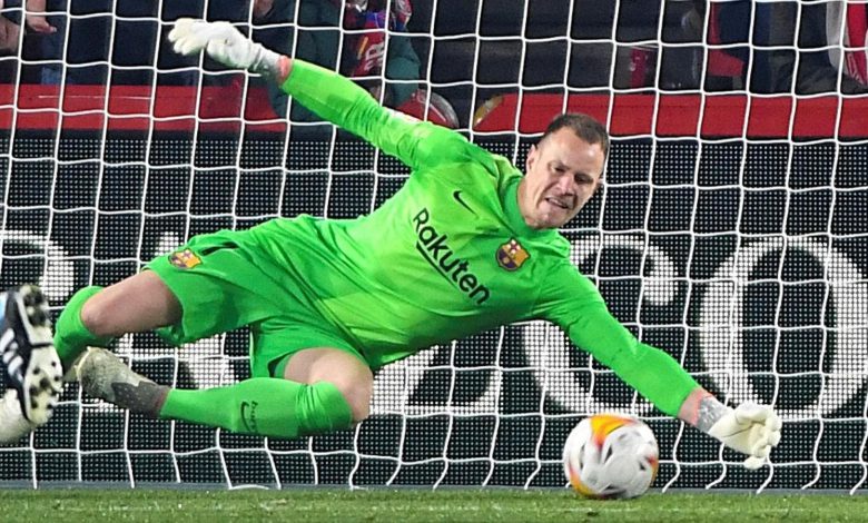 برشلونة يستقر على بديل حارسه تير شتيجن