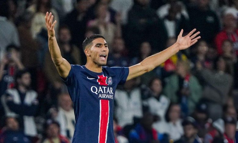 حكيمي ينفرد بإنجاز عربي تاريخي في دوري أبطال أوروبا