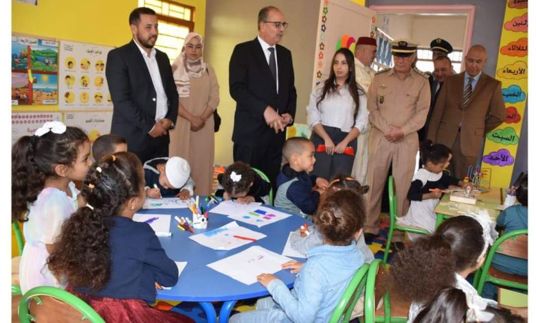 عامل ميدلت يشرف على تدشين مشاريع تربوية بمناسبة الدخول المدرسي