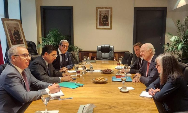 في لقاء مع دي ميستورا.. بوريطة يجدد التأكيد على ثوابت موقف المملكة من قضية الصحراء