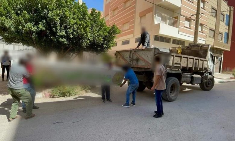 جرسيف.. تنظيم حملة لتحرير الملك العمومي (صور)