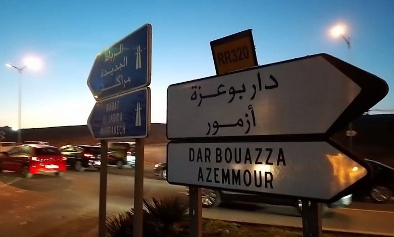 انطلاق أشغال تثليث طريق الدار البيضاء – دار بوعزة