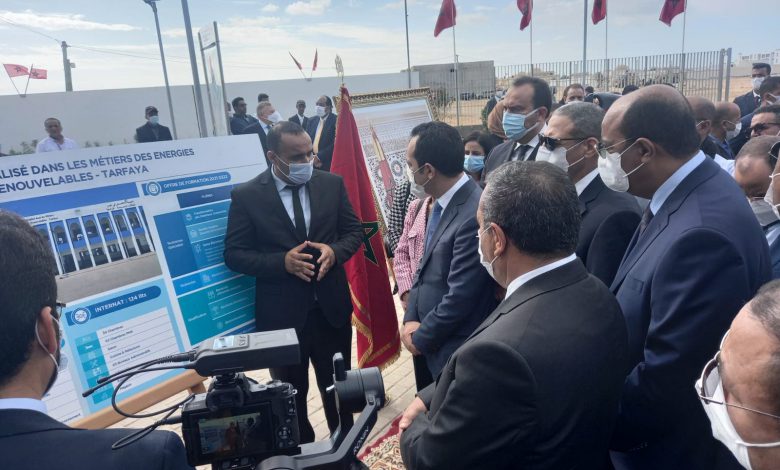 طرفاية: الوزير السكوري يدشن أكبر معهد للطاقة المتجددة وطنيا