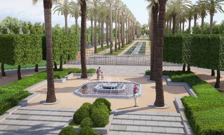 مجلس البيضاء ينهي معاناة مرتادي حديقة الجامعة العربية بإحداث موقف للسيارات