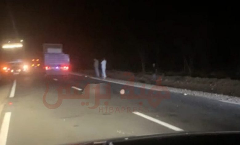 مصرع رجلان بسبب حادثة بين جرسيف و بتاوريرت