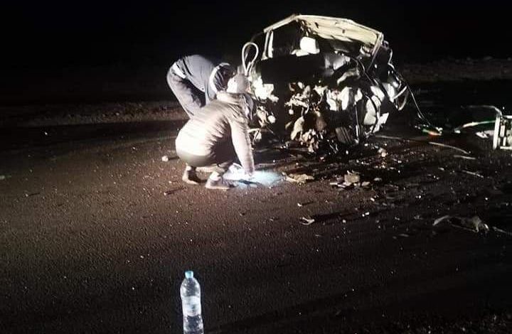 مصرع شخصين وإصابة آخرين نواحي طرفاية بعد حادث مميت