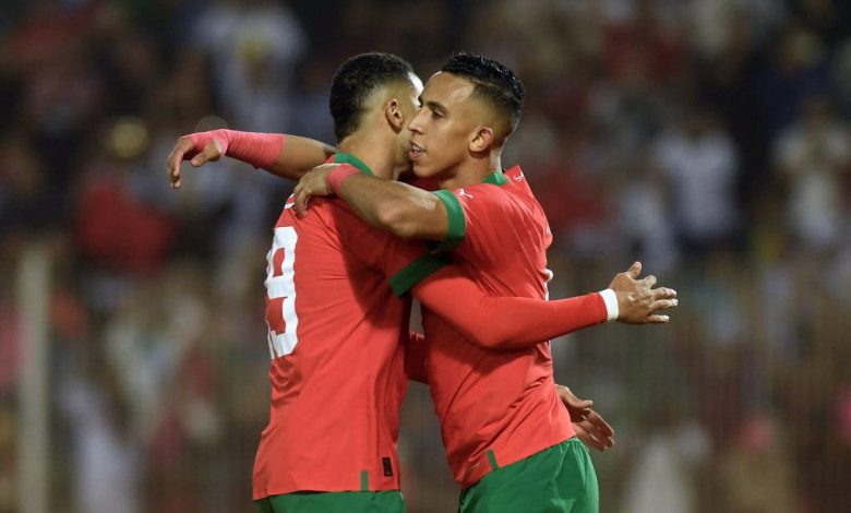 ملخص وأهداف مباراة أفريقيا الوسطى 0-4 المنتخب المغربي (فيديو)
