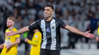 حمد الله يسجل “هاتريك” ويقود الشباب لفوز كاسح في الدوري السعودي