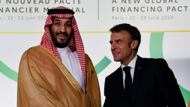 ماكرون ومحمد بن سلمان يتفقان على ضرورة حل الدولتين