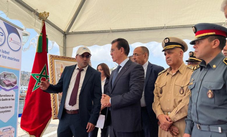 رفع اللواء الأزرق بالميناء الترفيهي للحسيمة للسنة الثالثة على التوالي