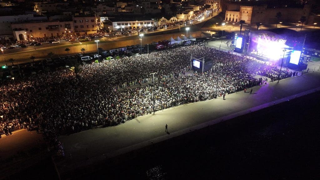 جمهور قياسي وتفاعل استثنائي في مهرجان رابا أفريكا - صور