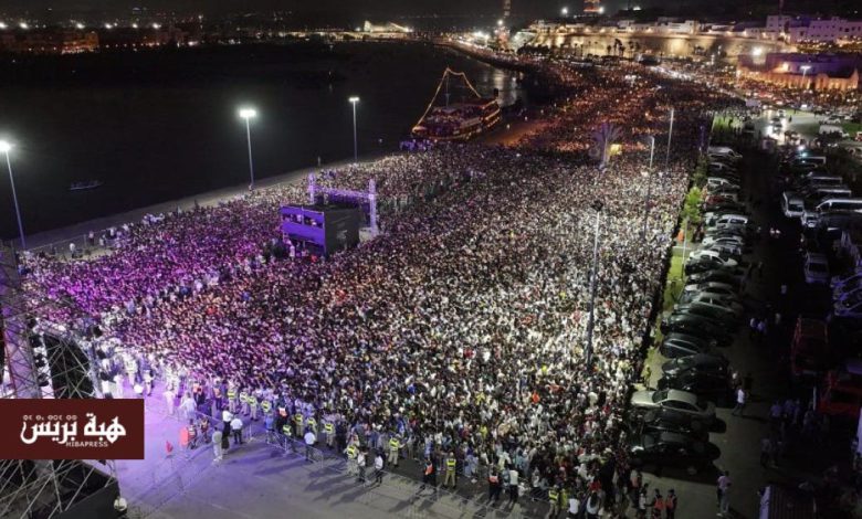 جمهور قياسي وتفاعل استثنائي في مهرجان رابا أفريكا – صور