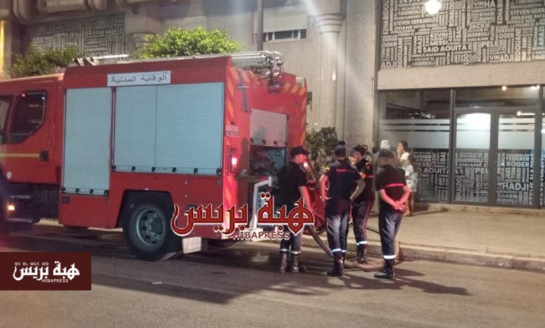 طنجة.. خلل كهربائي يتسبب في حريق داخل شقة سكنية(صورة)