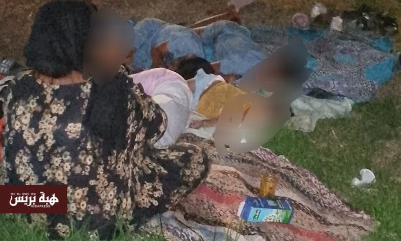 جرسيف.. السلطات تتدخل لإيواء أسرة كانت تفترش العراء(صور)