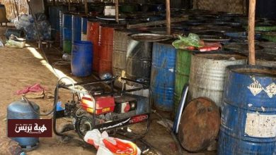 حجز طنين من مسكر ماء الحياة أثناء مداهمة مصنع بالرحامنة