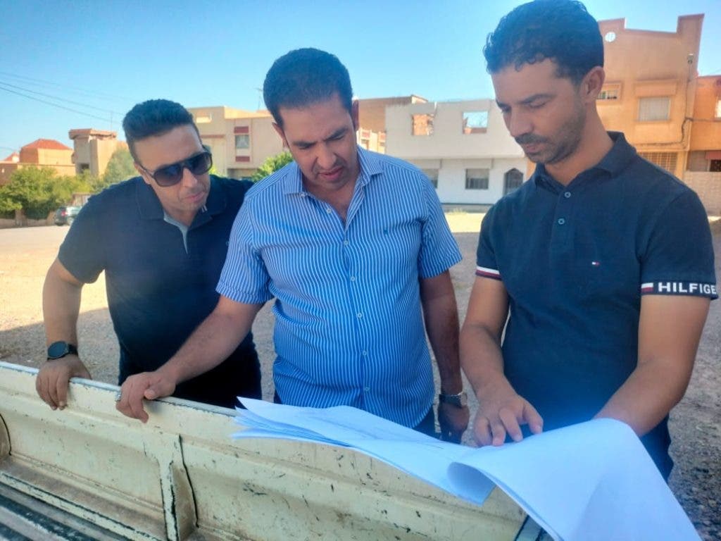 وجدة .. رئيس جهة الشرق يقوم بزيارة تفقدية للاطلاع على مرافق رياضية قيد الإنجاز