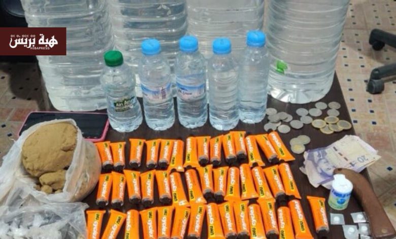 أمن وزان ينهي نشاط عصابة “الماحيا” و يحجز كمية من المخدرات