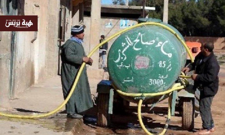 الانقطاعات المتكررة للماء تفجر احتجاجات واسعة للمواطنين في الجلفة بالجزائر