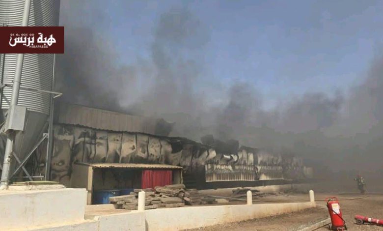 اندلاع حريق في أكبر وحدة لإنتاج البيض بالرحامنة