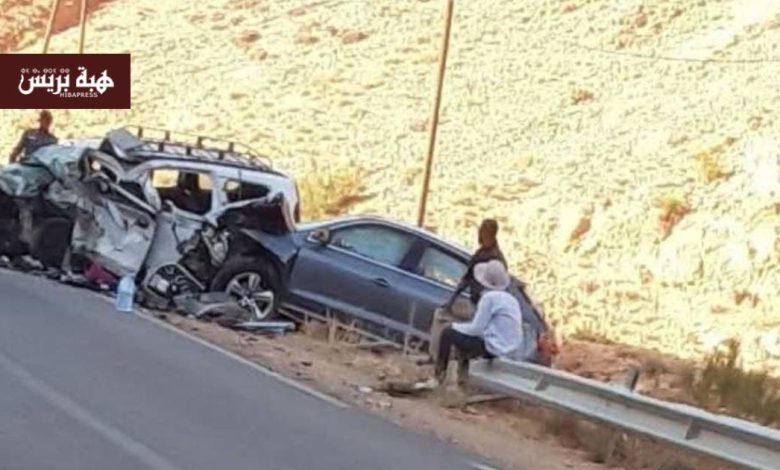 وفاة ثلاثة أشخاص في حادثة سير مروعة بإقليم ميدلت